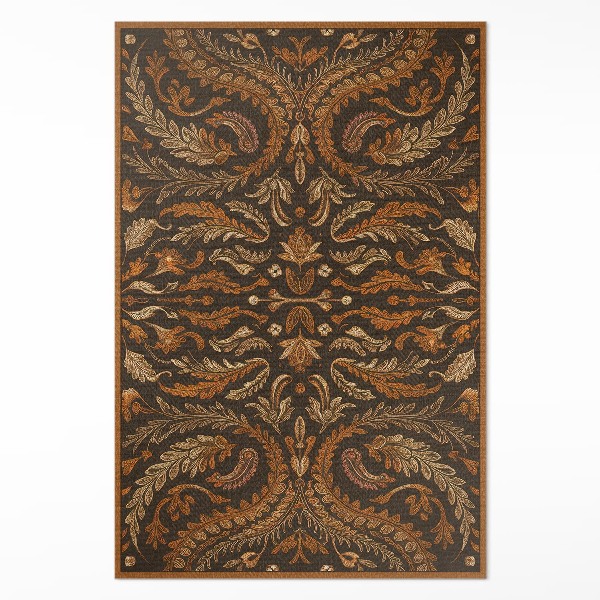 Tapis vinyle Ornement végétal oriental vintage