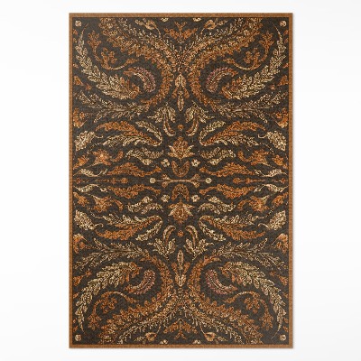 Tapis vinyle Ornement végétal oriental vintage