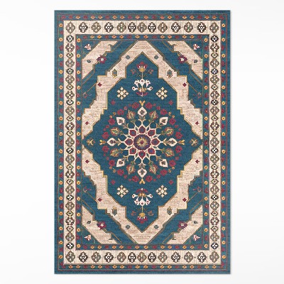 Tapis vinyle rectangulaire Ancien motif décoratif vintage