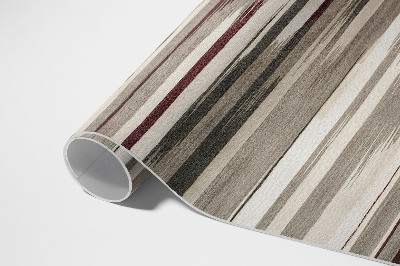 Tapis vinyle Rayures abstraites peintes style bohème vieilli