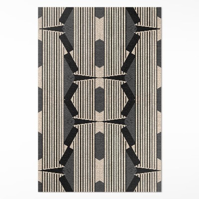 Tapis vinyle Composition linéaire vintage