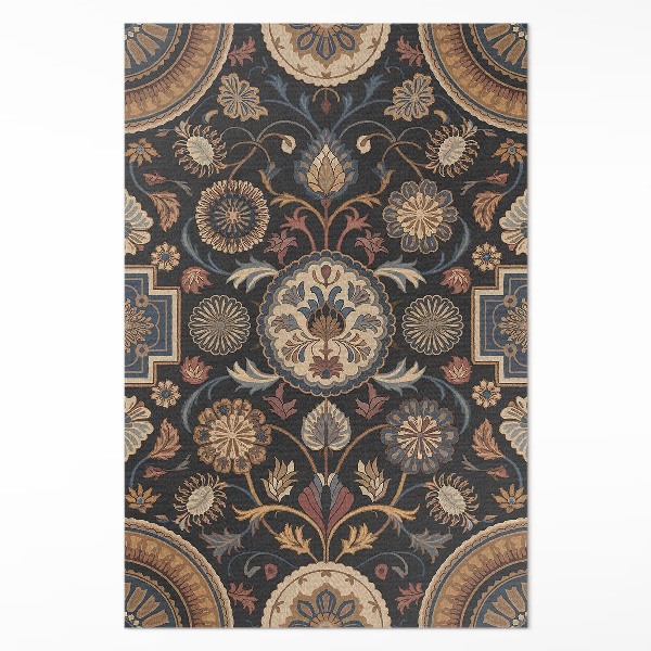 Tapis vinyle Ornement végétal de style vintage persan