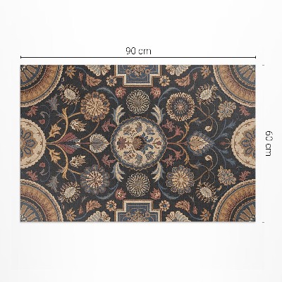 Tapis vinyle Ornement végétal de style vintage persan