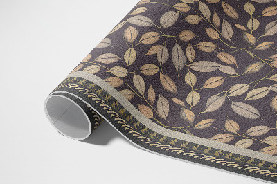 Tapis vinyle Feuilles d'automne végétation vintage