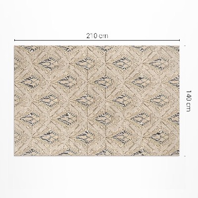 Tapis vinyle Motif géométrique vintage