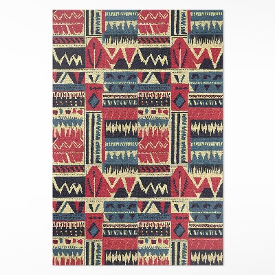 Tapis vinyle Motif indien bohème abstrait