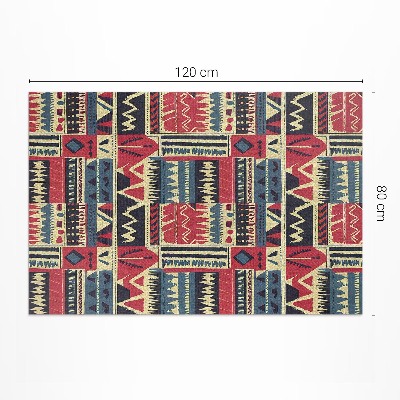 Tapis vinyle Motif indien bohème abstrait