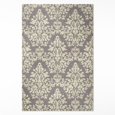 Tapis vinyle Motifs végétaux ornementaux denses et vintage