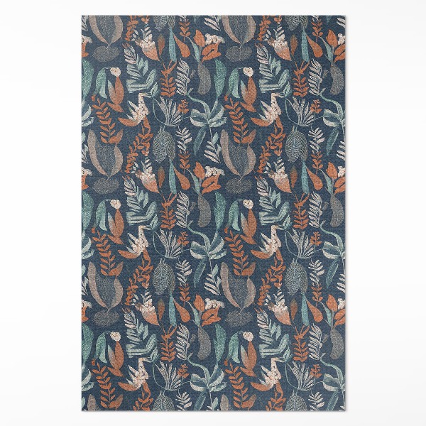 Tapis vinyle Une prairie de fleurs au style bohème