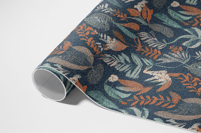 Tapis vinyle Une prairie de fleurs au style bohème