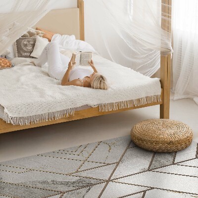 Tapis vinyle Mosaïque moderne et lumineuse de carreaux de pierre