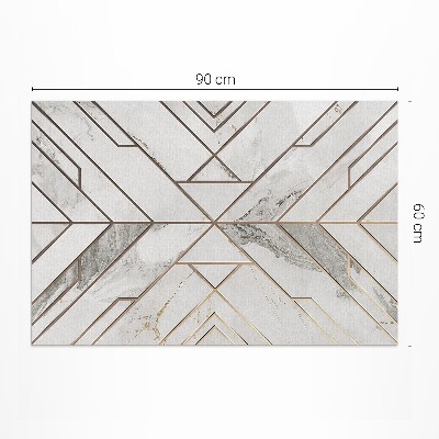 Tapis vinyle Mosaïque moderne et lumineuse de carreaux de pierre