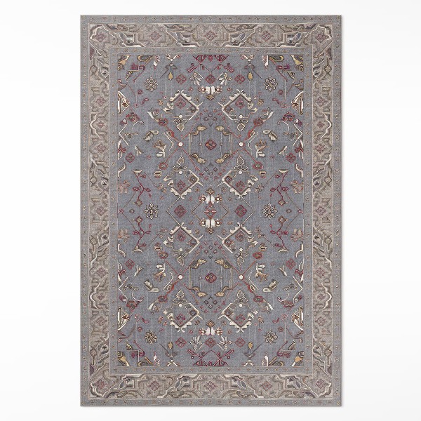 Tapis vinyle rectangulaire Motif vintage dans le style persan ancien