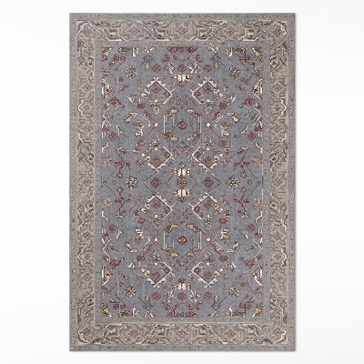 Tapis vinyle rectangulaire Motif vintage dans le style persan ancien