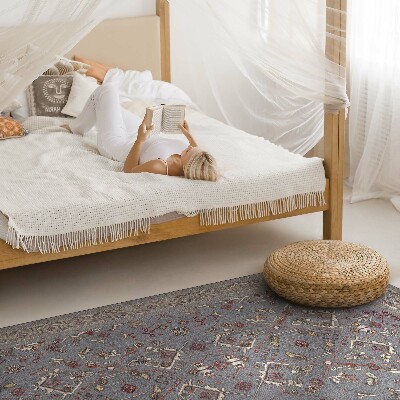 Tapis vinyle rectangulaire Motif vintage dans le style persan ancien