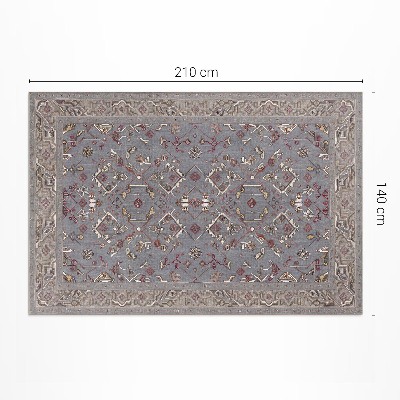 Tapis vinyle rectangulaire Motif vintage dans le style persan ancien