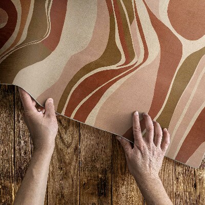 Tapis vinyle Taches abstraites aux couleurs bohèmes