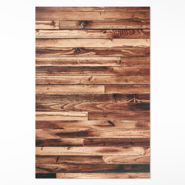 Tapis vinyle Parquet en bois usé