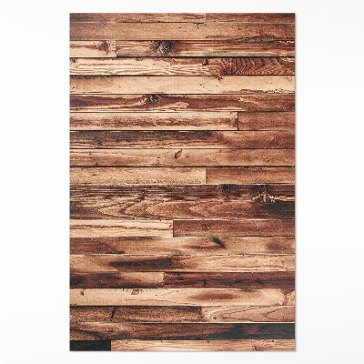 Tapis vinyle Parquet en bois usé