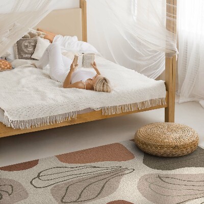 Tapis vinyle Taches bohèmes abstraites irrégulières