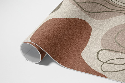 Tapis vinyle Taches bohèmes abstraites irrégulières