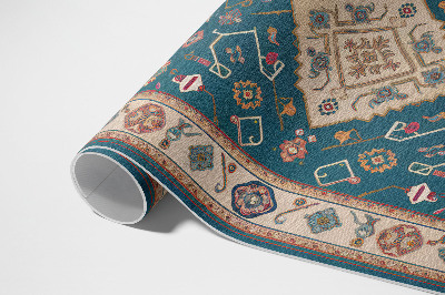 Tapis vinyle rectangulaire Illustration de motifs orientaux persans