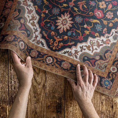 Tapis vinyle Riche ornement végétal de style persan