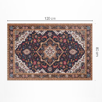 Tapis vinyle Riche ornement végétal de style persan