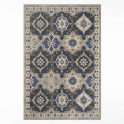 Tapis vinyle Carreaux marocains élégants en mosaïque