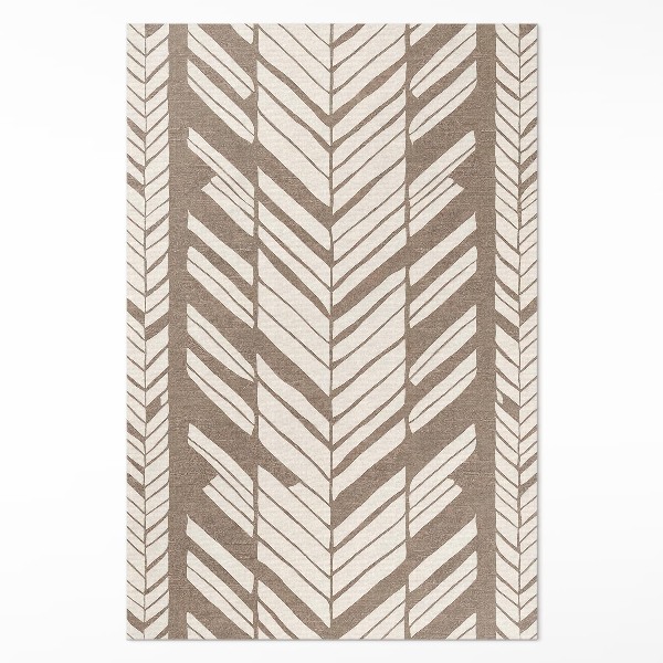 Tapis vinyle Motif indien, tresse bohème, abstrait