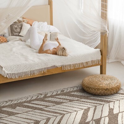 Tapis vinyle Motif indien, tresse bohème, abstrait