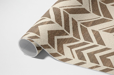 Tapis vinyle rectangulaire Traces décoratives à motifs bohèmes indiens