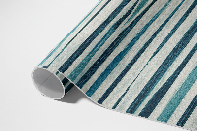 Tapis vinyle Composition statique de bandes de peinture abstraites