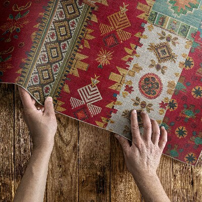 Tapis vinyle Motif abstrait de style turc