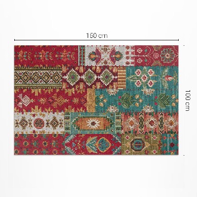 Tapis vinyle Motif abstrait de style turc