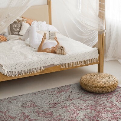 Tapis vinyle Motif floral vieilli vintage