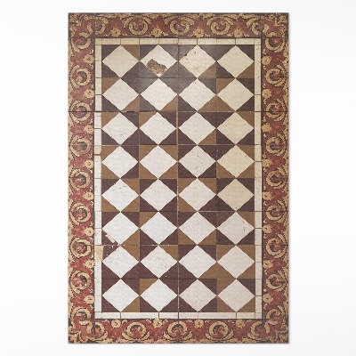 Tapis vinyle rectangulaire Carreaux de mosaïque vintage