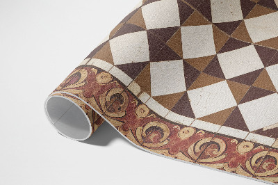 Tapis vinyle rectangulaire Carreaux de mosaïque vintage