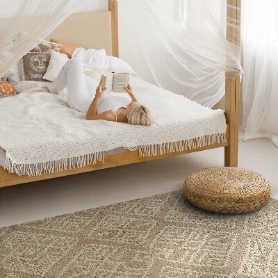 Tapis vinyle Motifs aztèques simples dans une forme classique