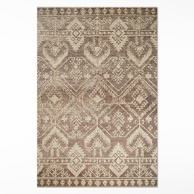 Tapis vinyle rectangulaire Inspirations anciennes dans les motifs aztèques