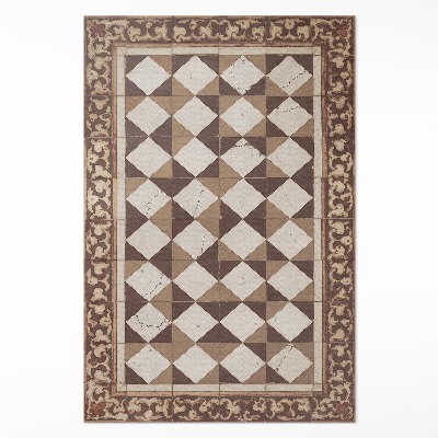 Tapis vinyle Des designs élégants à l'ancienne