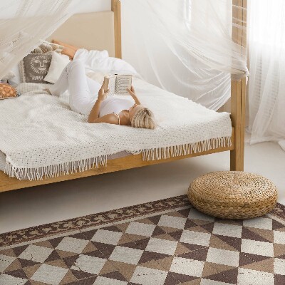 Tapis vinyle Des designs élégants à l'ancienne