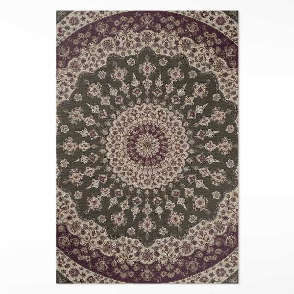 Tapis vinyle Mandalas aztèques vintage