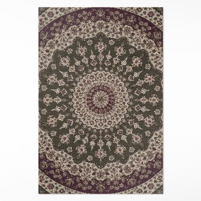 Tapis vinyle Mandalas aztèques vintage