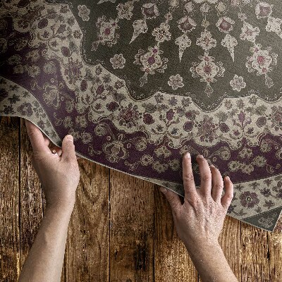 Tapis vinyle Mandalas aztèques vintage