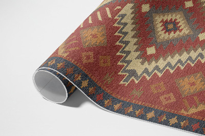 Tapis vinyle Harmonie des figures géométriques aztèques