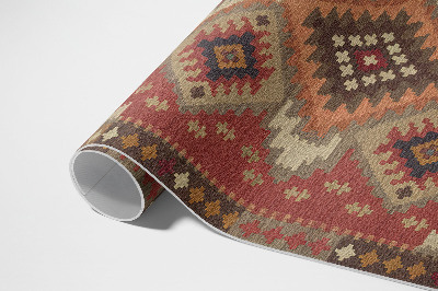 Tapis vinyle rectangulaire La précision géométrique de l'art aztèque