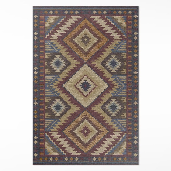 Tapis vinyle Motifs aztèques anciens pleins de symétrie