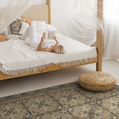 Tapis vinyle Motifs vintage symétriques