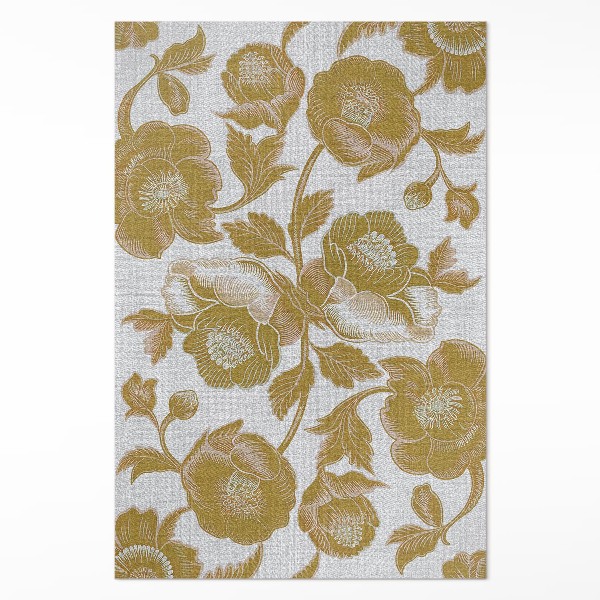 Tapis vinyle Motif botanique rétro